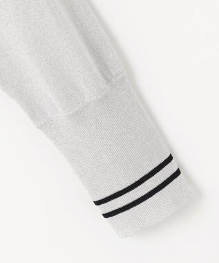 23区GOLF 【WOMEN】シーズン問わず着用可能なラメニットカーディガン ライトグレー系