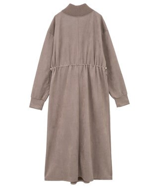 Green Parks ・ＥＬＥＮＣＡＲＥ　ＤＵＥ　スエードポンチワンピース Brown