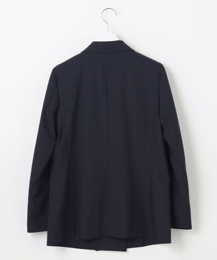 J.PRESS LADIES L ANASTASIAトロ ダブル ジャケット ネイビー系