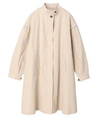 Green Parks 花粉防止　袖タックコート Beige