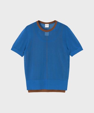 Paul Smith シアーレイヤード 半袖ニット