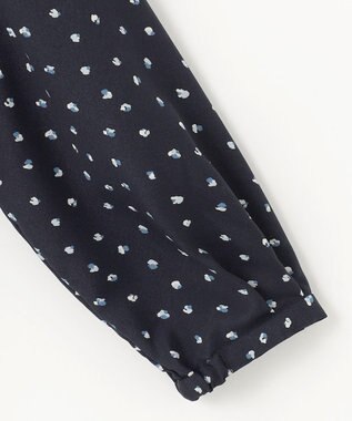 J.PRESS LADIES S ドット フラワープリント カットソー ネイビー系5