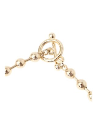 AMERICAN HOLIC ボールチェーンマンテルネックレス Gold