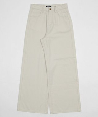 WEGO ウォッシュドワイドパンツ