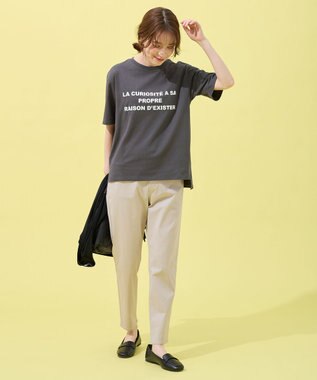 ANY オーガビッツアソートプリントTシャツ グレーロゴ