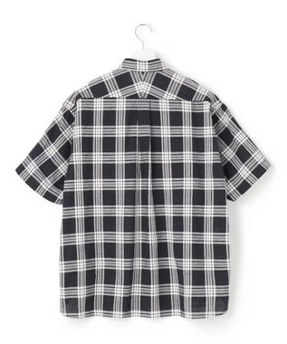 J.PRESS YORK STREET 【UNISEX】マドラスチェック ボタンダウンシャツ ブラック系4