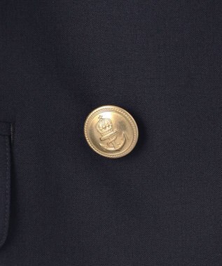 J.PRESS LADIES L ANASTASIAトロ ダブル ジャケット ネイビー系