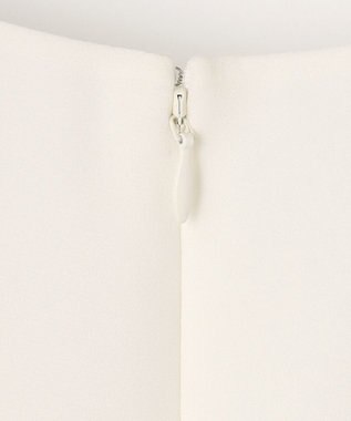 ANY SIS 【洗える】レースコンビバックサテン ワンピース ネイビー