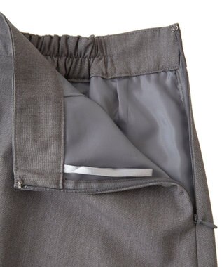 earth music&ecology ＳＥＴ２点プリーツラップスカート＋ミニスカート Gray