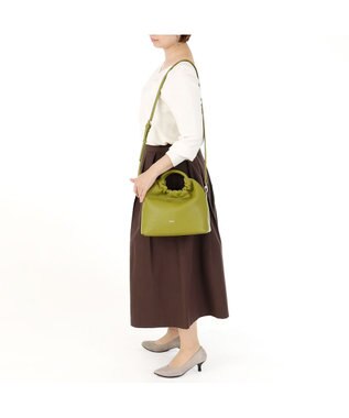 IBIZA ブランドゥーラ　2WAYバッグ モカ