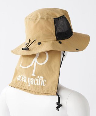 OP／FILA 【Ocean Pacific】サーフハット ベージュ