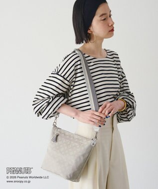 russet 《PEANUTS×russet》リバーシブルショルダーバッグ(CE-1755) L.Blue