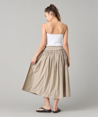 Chacott Chacott BALANCE UVケアタフタギャザースカート グレージュ