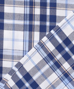 J.PRESS KIDS 【140-170cm】ロゴプリント チェックシャツ ネイビー系4