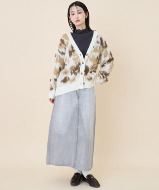 AMERICAN HOLIC シアーハイネックインナー Charcoal Gray