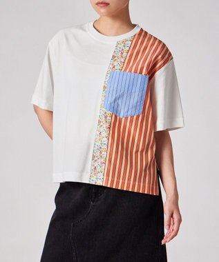 Paul Smith Floral Patchwork ミックスアップ 半袖Tシャツ