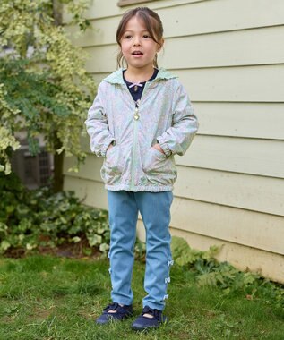 ANY KIDS シャカシャカ リバーシブルゾン ミント