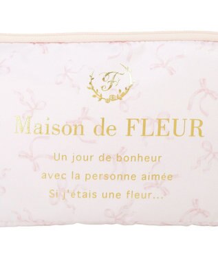 Maison de FLEUR ブランドロゴスイッチ2用ケース Pink