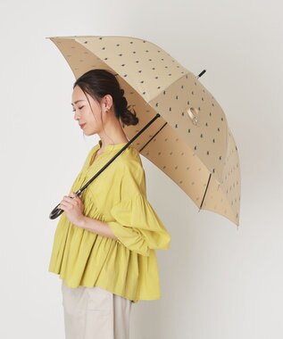 MOONBAT 【WEB限定/ジャンプ傘】POLO RALPH LAUREN（ポロ ラルフローレン）長傘  ポロポニー プリント ベージュ