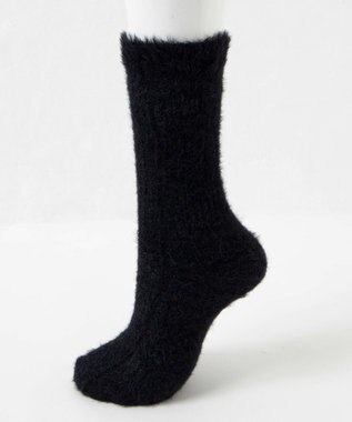 WEGO シャギーソックス ブラック