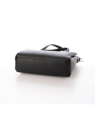 UNBILLION カシュカシュ cachecache / 横型3つ口ショルダーバッグ ブラック