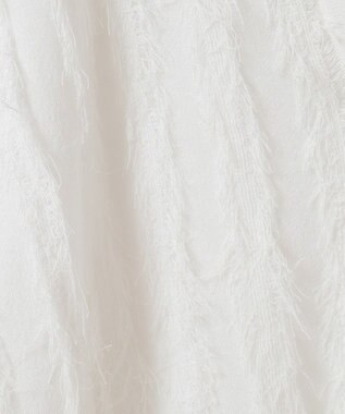 CRAFT STANDARD BOUTIQUE シアーフリンジスキッパーニットプルオーバー White