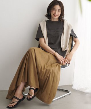 23区 S LIBECOリネン ベーシック シャツ ベージュ系