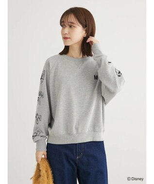 Green Parks Ｄｉｓｎｅｙ／裏毛袖プリントスウェットII
