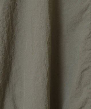 Green Parks グログランテープ配色ドッキングプルオーバー Khaki