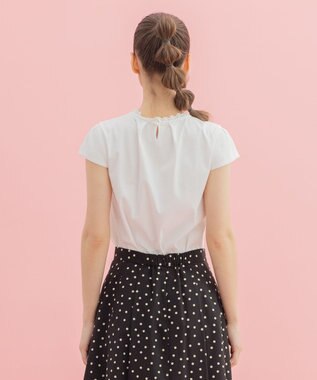 TOCCA 【洗える！】SOLEIL シフォントップス アイボリー系