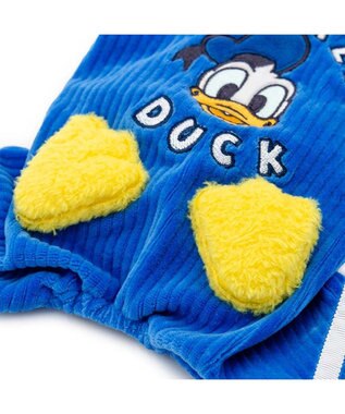 PET PARADISE ディズニー ドナルドダック マリン オーバーオール 小型犬 ブルー