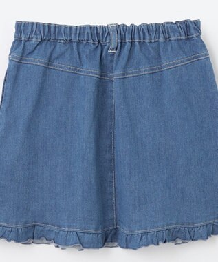 ANY KIDS デニム ミニ スカート インディゴ