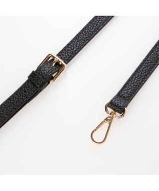 UNBILLION カシュカシュ cachecache / 横型3つ口ショルダーバッグ ブラック