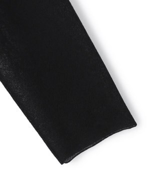 BEIGE， PYRRHOT / シアーコンビ ニットジャケット Black