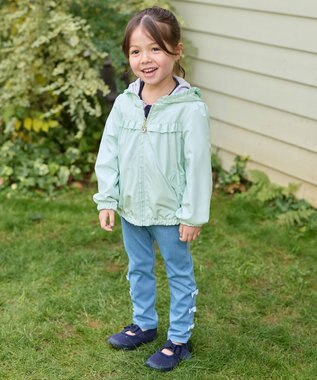 ANY KIDS シャカシャカ リバーシブルゾン ミント