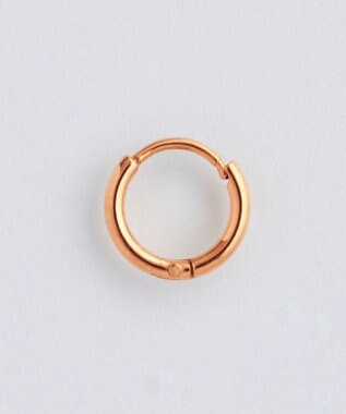 Phoebe 【金属アレルギー対応】ミニフープピアス(片耳)/サージカルステンレス ローズゴールド ローズゴールド