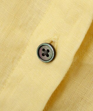 YECCA VECCA 3wayフレンチリネンシャツ Yellow