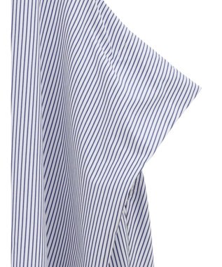 CRAFT STANDARD BOUTIQUE ステンサイドソリッドストライプブラウス2 Stripe Blue