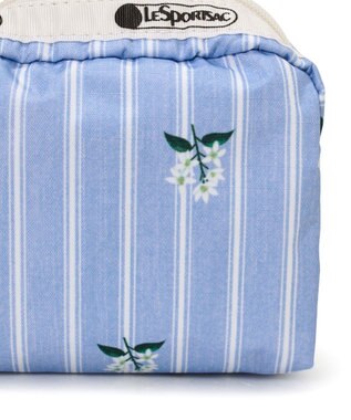 LeSportsac SQUARE COSMETIC/ジャスミンストライプ ジャスミンストライプ