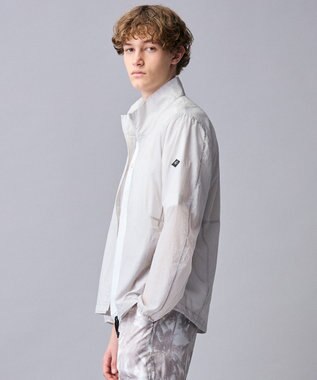 JOSEPH ABBOUD MOUNTAIN 【軽量/ECO撥水/ポケッタブル】ナイロンフライリップ ブルゾン