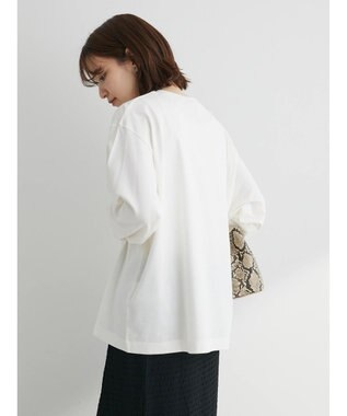 Green Parks オーバーサイズロゴチュニック Off White