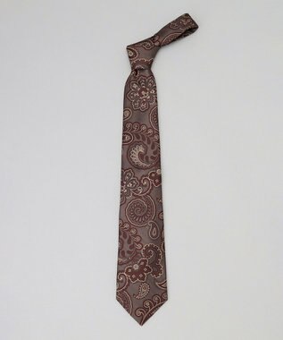 GOTAIRIKU GOTAIRIKU別注【MANTERO/マンテロ】ネクタイ_ペイズリー柄 ダークブラウン系8