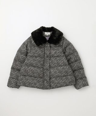 組曲 KIDS 【150-170㎝】ショートダウン ツイード系5