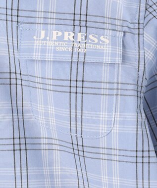 J.PRESS KIDS 【110-130cm】チェック シャツ スカイブルー系3