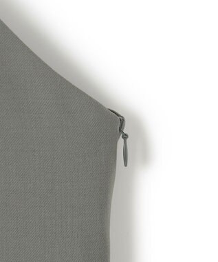 ICB L 【WEB限定・UVカット・洗える】ウール2WAYストレッチ キャミソールブラウス スモークグリーン系