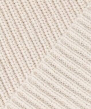 UNFILO 【洗える】スプリングコットンニット エクリュ