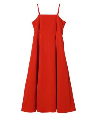 Green Parks バックデザインキャミワンピース Red