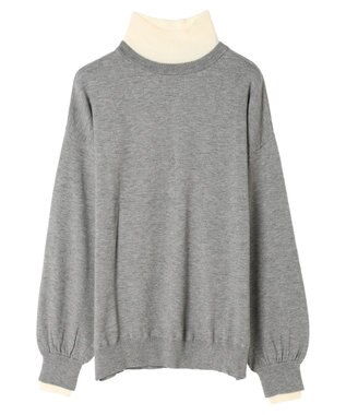 Green Parks ■ＡＪＵＧＡ．×ＧＰ　レイヤードハイネックニット Gray