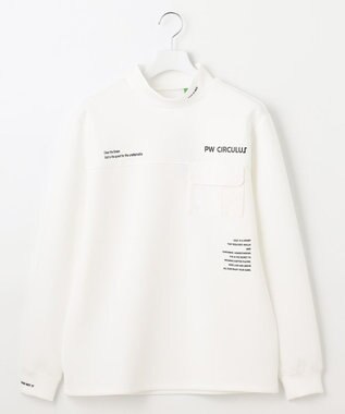 PW CIRCULUS 【ストレッチ / 快適 / 一枚でサマになる】【MEN】NEW ポケットモックT ホワイト系