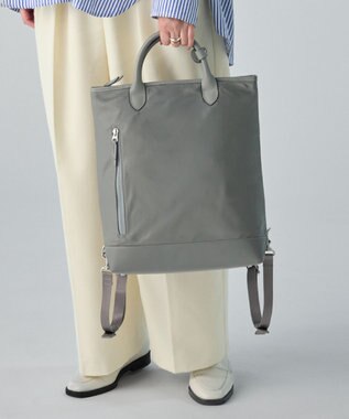 Atelier nuu RAIZON トートリュックエアリー グレー